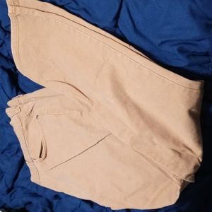 George straight jeans brown pants 38×32 (item#9)